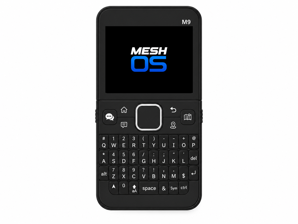 Elecrow M9 with MeshCore MeshOS