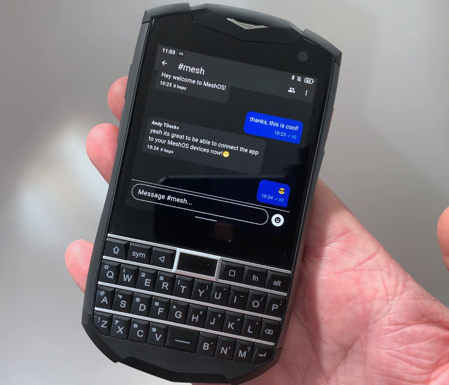 MeshOS for Android License